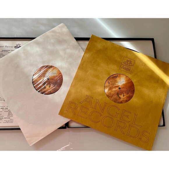 Vintage 1953 Maria Callas TOSCA Vinyl 2 LP Box Set - Picture 4 of 9